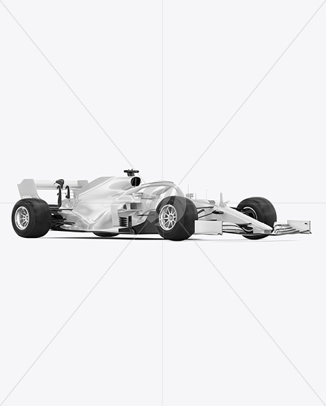 Formula-1 2020 Mockup - Half Side View