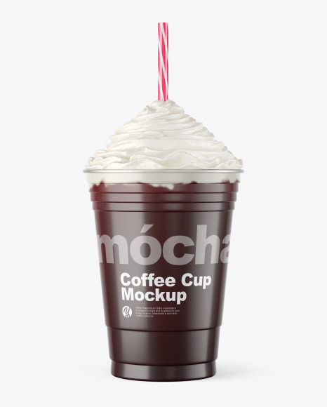 Coffee Cup Topped with Whipped Cream