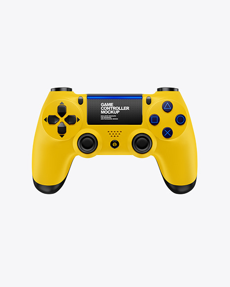 Game Controller Mockup - Front View