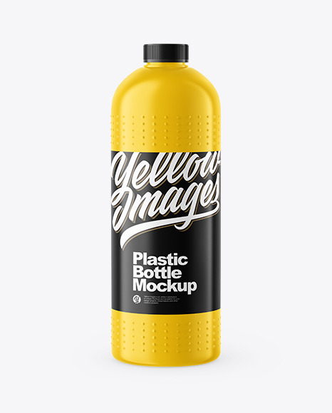Plastic Drain Cleaner Bottle Mockup