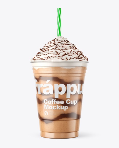 Coffee Cup with Sprinkles Mockup