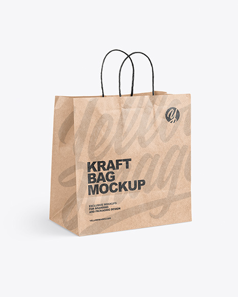 Kraft Bag Mockup