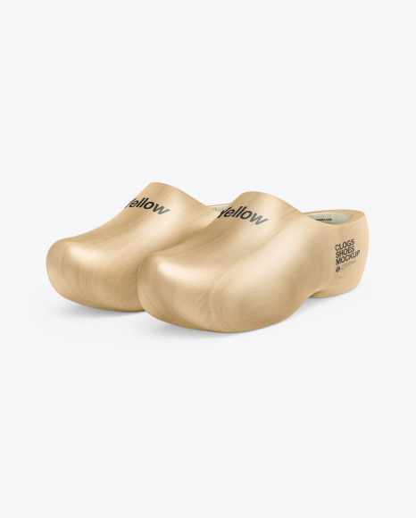 Clogs Shoes Mockup