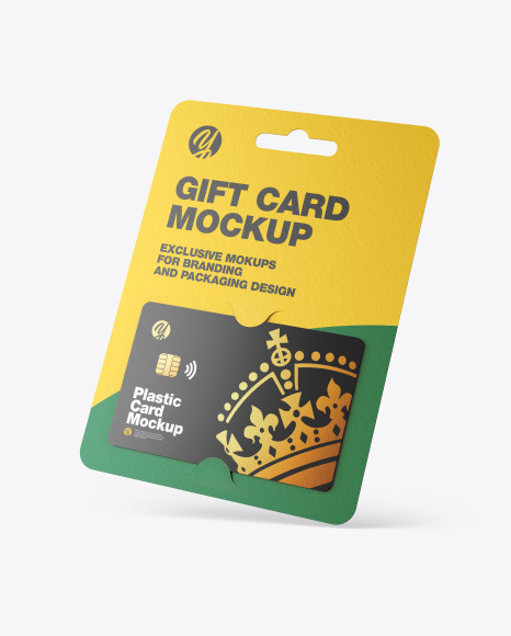 Gift Card Pack Mockup