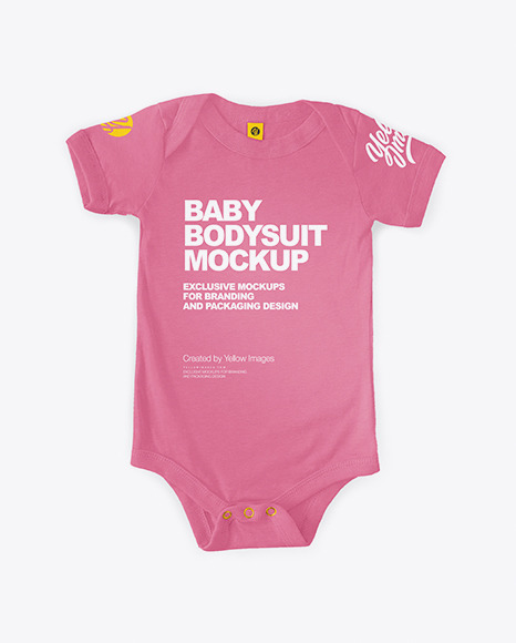 Baby Bodysuit Mockup