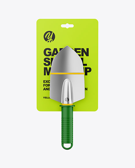 Garden Shovel Mockup