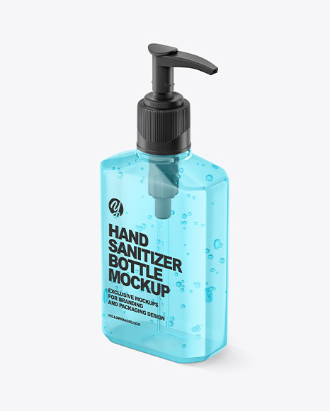 Sanitizing Gel Bottle with Dispenser