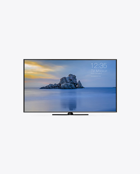 TV Mockup - Front View