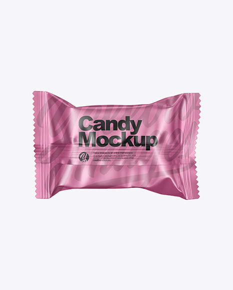 Metallic Candy Pack Mockup