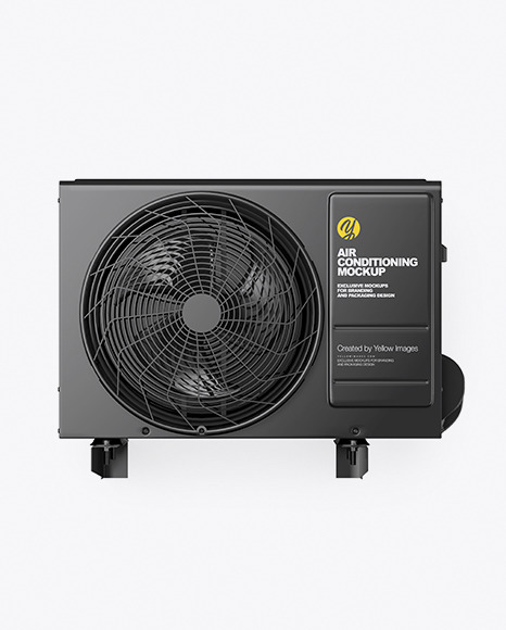 Air Conditioning Mockup - Front View