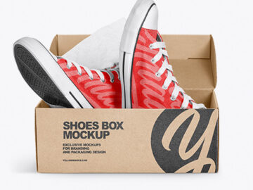 Shoes Box Mockup