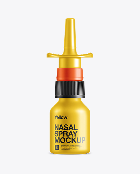 Nasal Spray Mockup