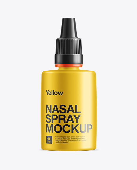 Bottle W/ Nasal Spray Pump