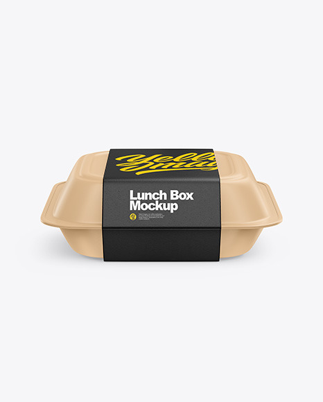 Lunch Box Mockup