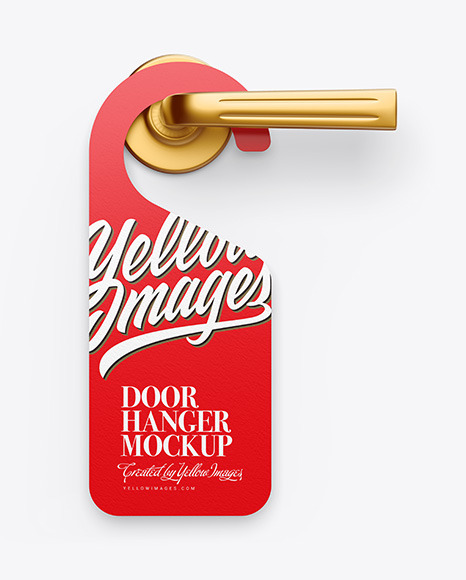 Door Hanger Mockup
