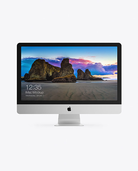 27' Apple iMac Mockup