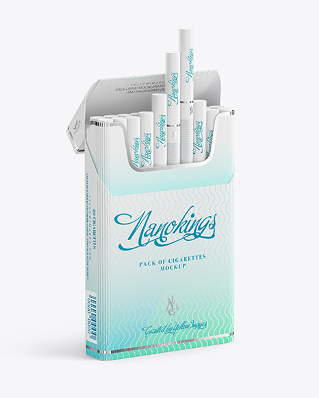 Nano Cigarette Pack Mockup