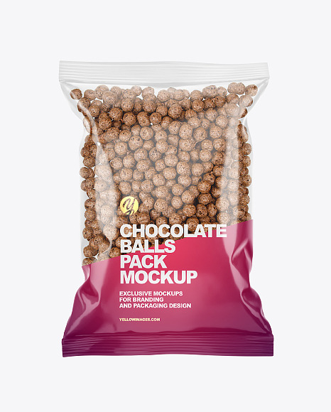 Chocolate Balls Pack Mockup