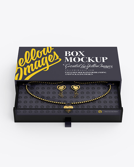 Jewelry Box Mockup