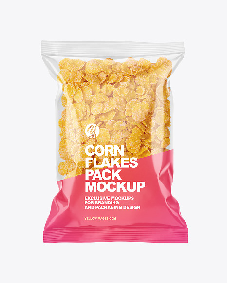 Corn Flakes Pack Mockup