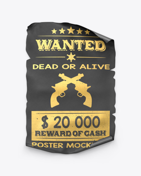 Paper Poster Mockup