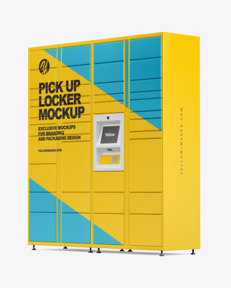 Pick Up Locker Mockup
