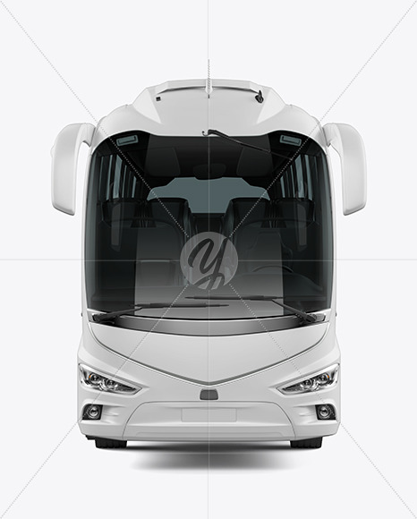 Bus Mockup - Front View