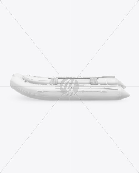 Inflatable Boat Mockup