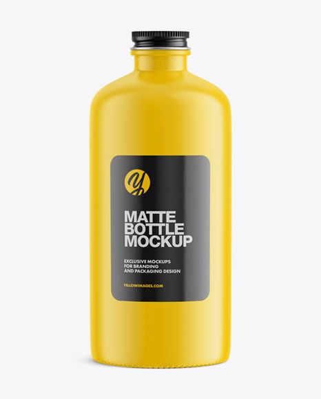 Matte Bottle Mockup