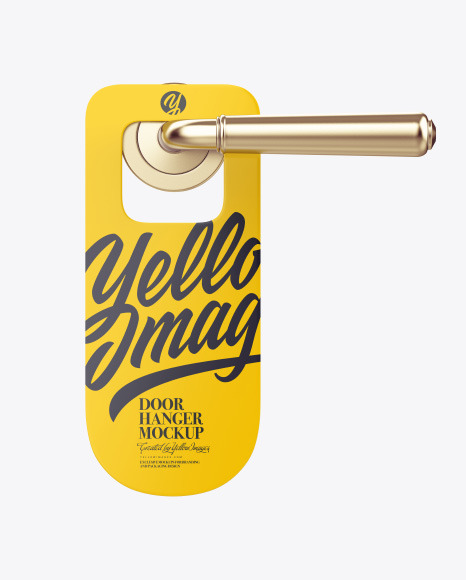 Door Hanger Mockup