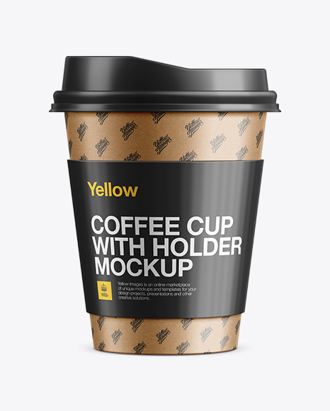 Coffee Cup With Sleeve Mockup