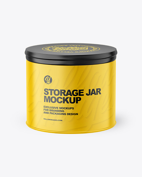 Storage Jar Mockup