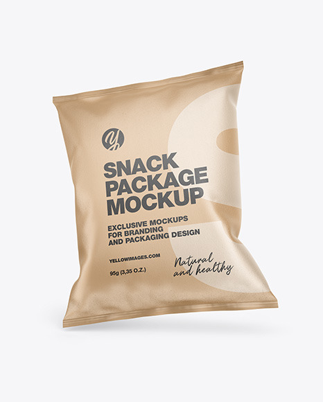 Kraft Snack Package Mockup