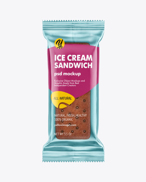 Ice Cream Sandwich Mockup