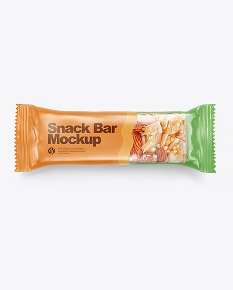 Muesli Snack Bar Mockup