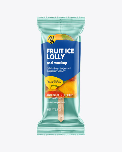 Fruit Ice Lolly Mockup