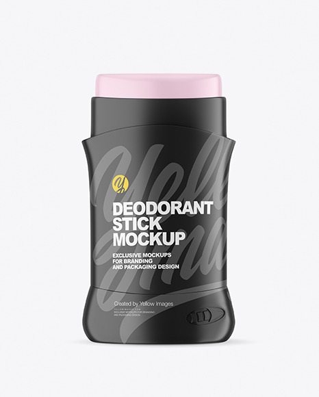 Matte Deodorant Stick Mockup