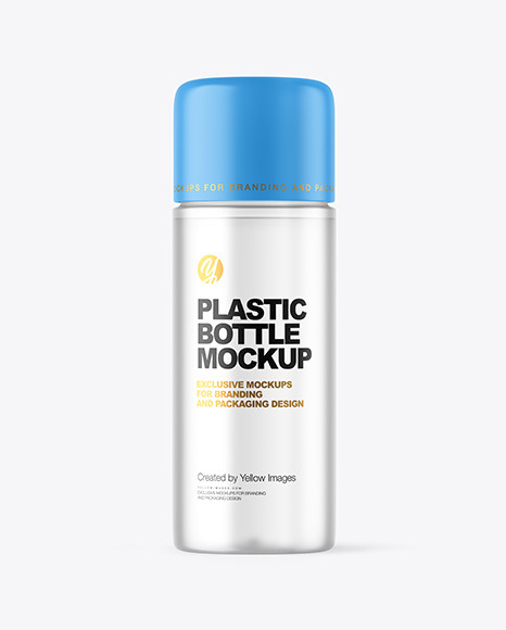 Frosted Cosmetic Bottle Mockup