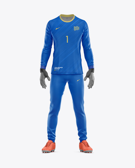 Goalkeeper Mockup - Front View