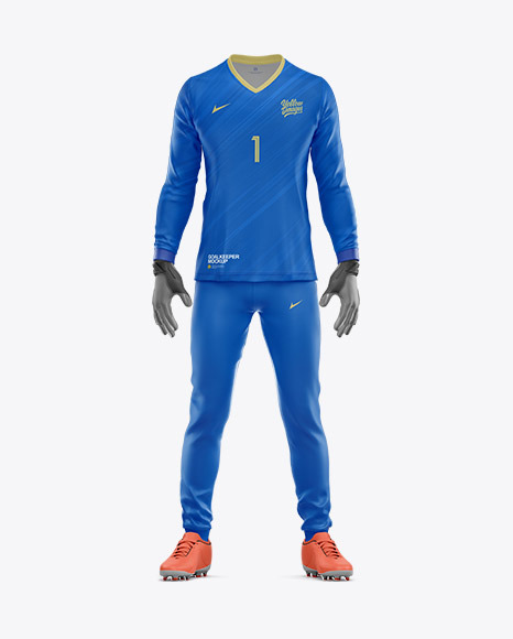 Goalkeeper Mockup – Front View