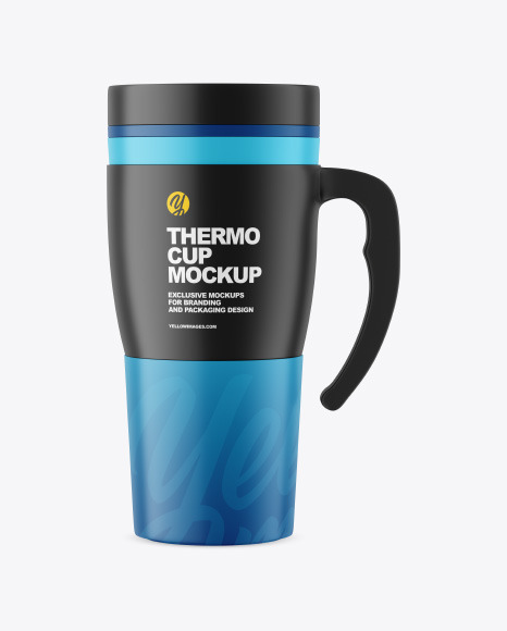 Matte Thermo Cup Mockup