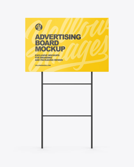 Advertising Board Mockup