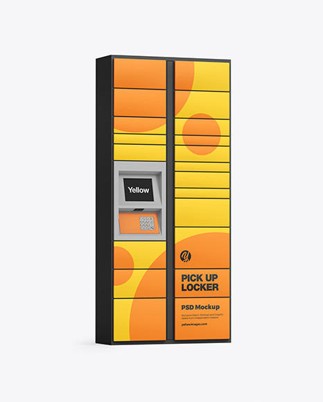 Pick Up Locker Mockup