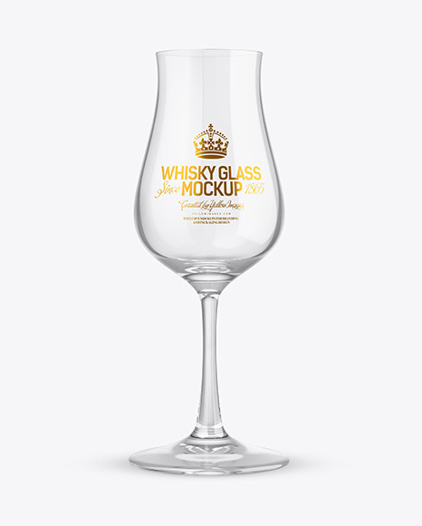 Clear Snifter Glass Mockup
