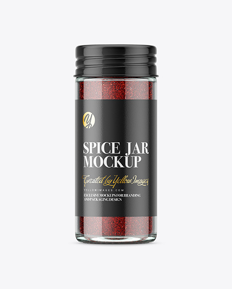 Spice Jar with Sumac Mockup