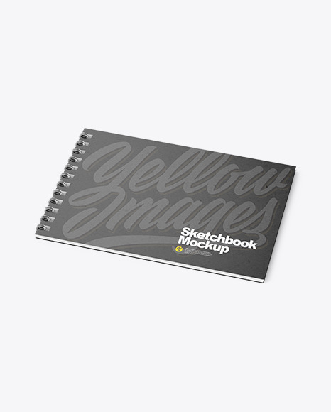 Kraft Paper Sketchbook Mockup