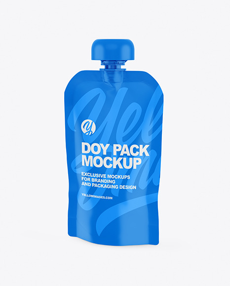 Matte Doy-Pack Mockup