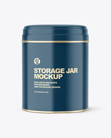 Storage Jar Mockup