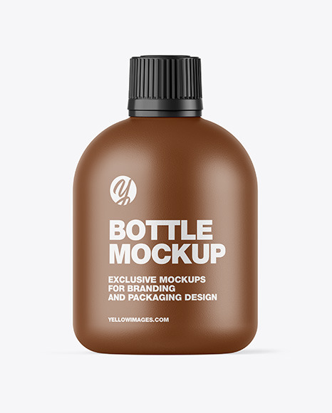 Textured Cosmetic Bottle Mockup