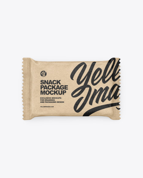 Kraft Snack Bar Mockup